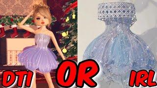 DTI VS IRL - Clothing examples taken from real life DTI AND REAL - DTI - DRESS TO IMPRESS #roblox