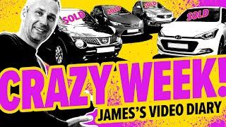 Car sales go CRAZY and a SHOCK | James' Video Diary | AI Car Dealership Project Ep.25