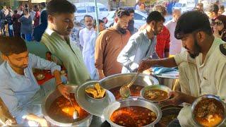 Most Special Breakfast In Karachi | Bong Paye Ka Nashta | Street Food Pakistan | Fahad Sherazi