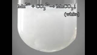 Add Sodium Carbonate Into Manganese (II) Chloride