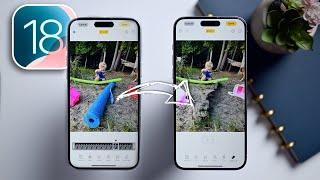 Remove Objects in Images with iOS 18 on iPhone! How to Use Clean Up Tool in Photos!