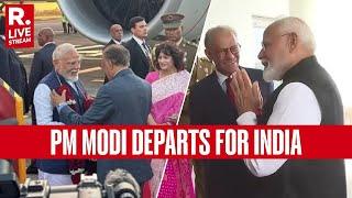 LIVE: PM Modi Departs For India After 2-Day Mauritius Visit