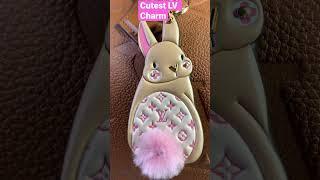 NEW COLLECTION LOUIS VUITTON BUNNY CHARM /LUNAR NEW  YEAR OF THE RABBIT 2023 #shorts #short #lv