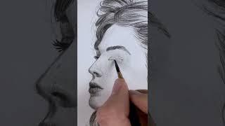 How to draw an eye #pencildrawing #art #asmr # howtodraw