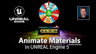 #UE5 Series: How To Animate Materials in UNREAL Engine