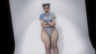 Chun-Li's Photoshoot