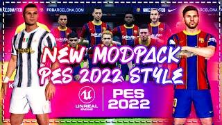 PES 2017 | BARCELONA VS JUVENTUS | PES 2022 STYLE MODPACK