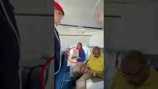 Woman’s Secret Message "Help Me" on a Plane! You Won’t Believe How She Was Saved #shorts