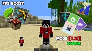 SODIUM MODS FOR MINECRAFT 1.21 | FPS BOOST | POJAV & ZALITH LAUNCHER | @SarfrajXd