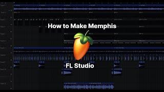 Как сделать лютый Memphis в FL Studio | How to make hard Memphis in FL Studio | FL studio