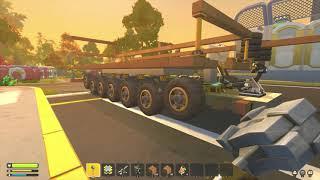 Scrap Mechanic Survival - Packing station wire guided drone - Preview Speed  and Fuzzy guidance