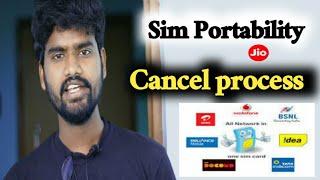 How to Cancel Port Request in Telugu 2020 | Mobile Number portability Cancel