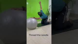 Easy exercises to improve your thoracic spine mobility at home by Dr. Pankaj