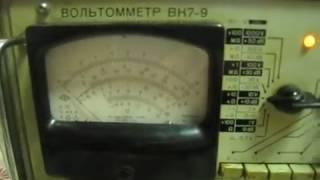 ВК7-9 Ламповый вольтметр Тест Измерение выходной мощности Alinco DJ482