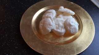 Meringues In The Microwave / как приготовить Безе в микроволновке. Меренги в микроволновке /