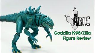 Artic Figures Godzilla 1998 “Zilla” Custom Action Figure Review!! [Godzilla Review]