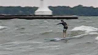 Mission Impossible - Lake Ontario Surfing:  Surf's up!