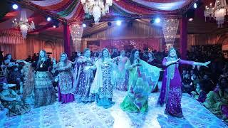 Way sony diya kangna | Mehndi dance | Bride's mother and aunts dance | Reeha Khan Photography | 2023