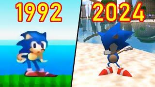 Evolution of Sonic Fan Games (1992 - 2024)