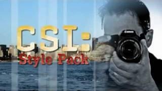 CSI Style Pack for ProShow Producer