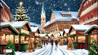 Christmas Market In Zurich SwitzerlandHeavy Snow Fall In ZURICH City _ Winter Wonderland