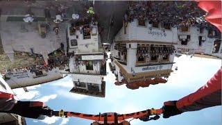 Huge train through the streets of taxco, mexico!