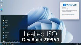 Windows 11 Leaked Dev Build Overview