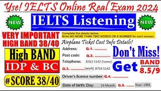 IELTS LISTENING PRACTICE TEST 2024 WITH ANSWERS | 06.12.2024