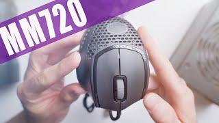 Can you game with this? Cooler Master MM720 Gaming Mouse Review, Unboxing and Sound Test