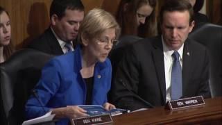 Senator Elizabeth Warren questions Tom Price about Medicare and Medicaid Cuts