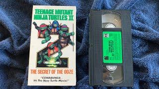 Opening To Teenage Mutant Ninja Turtles II: Secret Of The Ooze 1991 VHS