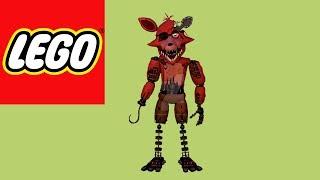 How to Build Lego FNAF - Five Nights at Freddy's Foxy