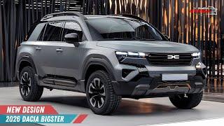 2026 Dacia Bigster enthüllt! Robust, geräumig und erschwinglich!