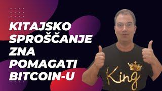 KRIPTOVALUTE: KITAJSKO SPROŠČANJE zna pomagati Bitcoin-u