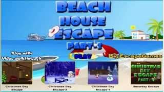 Beach House Escape-3 walkthrough .