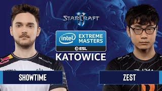 SC2 - ShoWTimE vs. Zest - IEM Katowice 2020 - Group B