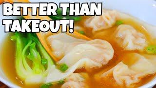 Wonton Soup Recipe That BEATS Every Takeout Restaurant!