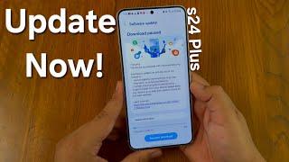 October Security Update Is Out For S24 Plus!