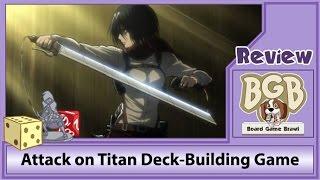 Attack on Titan: Deck-Building Game review