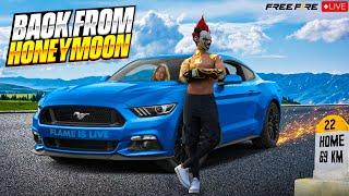 FLAME IS BACK FROM HONEYMOON