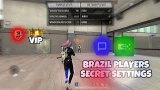 Free Fire Talk back & Switch access Brazil  player script settings  working #freefirebrasil