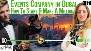 Events Company in Dubai: How to start & Make a Million. Niousha Ehsan Interview Linkviva