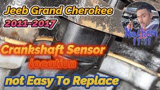 Jeep Grand Cherokee 2011 to 2017 Crankshaft Sensor Location