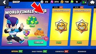 BEST THE FANS FANG SKINS!! LEGENDARY FREE GIFTS!! BRAWL STARS UPDATE REWARDS!!!