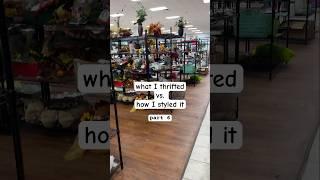 more thrifting inspo to share! subscribe and follow along! #thrift  #thriftedhome  #thrifthaul  #diy