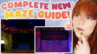 HOW TO COMPLETE THE NEW MAZE IN THE ROYALE HIGH HALLOWEEN UPDATE 2024!  New Corn Maze