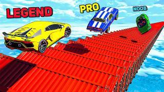 Cars vs Death Stairs in GTA 5