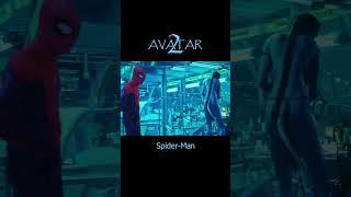 Really !! Spider-Man In Avatar-2  movie  2022 best funny tiktok video #shorts