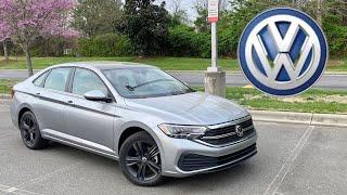 2024 Volkswagen Jetta SE: POV Start Up, Test Drive, Walkaround and Review