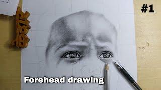 forehead drawing #1 (timelapse video)